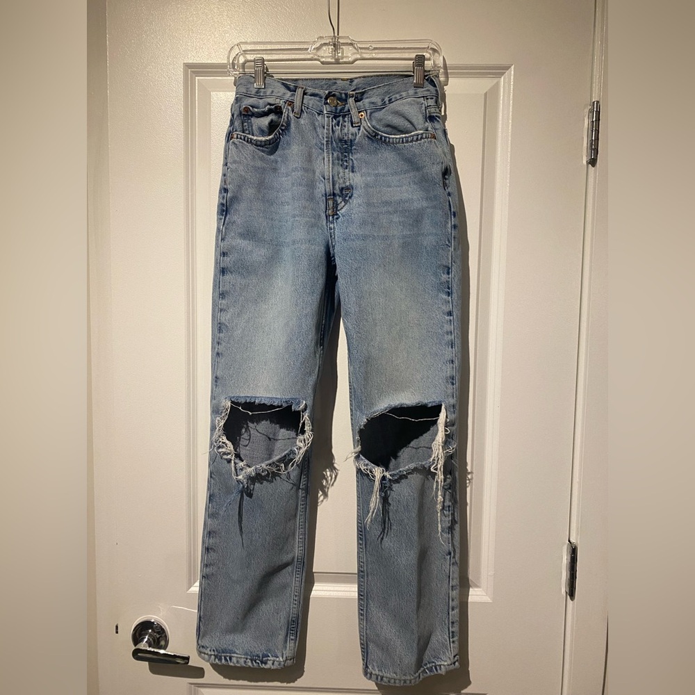 TOPSHOP High rise jeans size 2